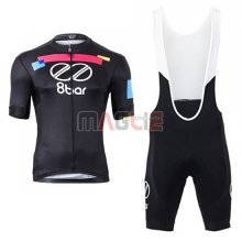 Maglia Equipo 8bar Manica Corta 2017 Nero