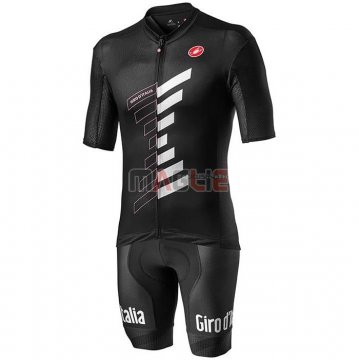 Maglia Giro d'Italia Manica Corta 2020 Nero Bianco