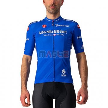 Maglia Giro d'Italia Manica Corta 2021 Blu