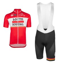 Maglia Lotto Soudal 2017 rosso e bianco