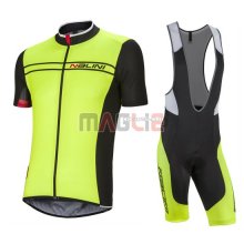 Maglia Nalini manica corta 2016 nero e verde