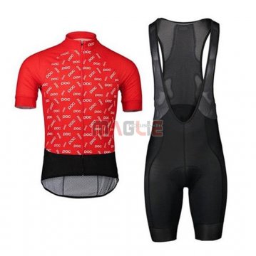 Maglia POC Manica Corta 2020 Rosso Nero