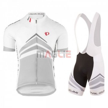 Maglia Pearl Izumi Manica Corta 2018 Grigio Bianco