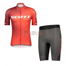 Maglia Scott Manica Corta 2021 Rosso