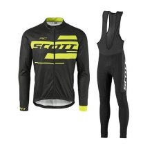 Maglia Scott Manica Lunga 2017 nero e giallo