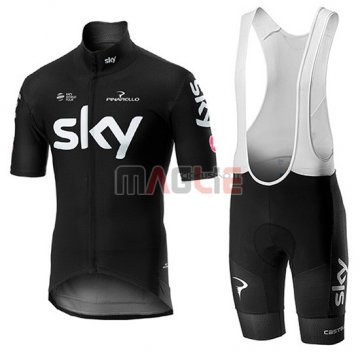 Maglia Sky Manica Corta 2019 Nero