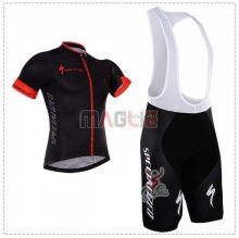 Maglia Specialized Manica Corta 2018 Nero Rosso