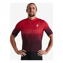 Maglia Specialized Manica Corta 2021 Scuro Rosso