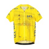 Maglia Tour de France Manica Corta 2019 Giallo(2)