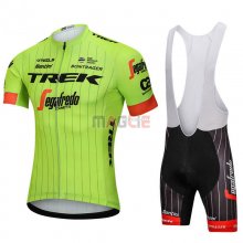 Maglia Trek Segafredo Manica Corta 2018 Verde