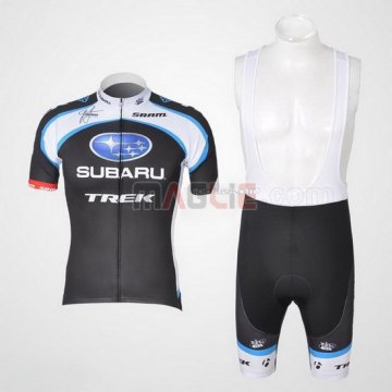 Maglia Subaru manica corta 2011 bianco e nero