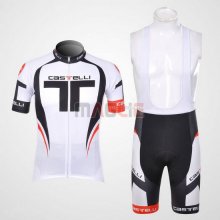 Maglia Castelli manica corta 2012 nero e bianco