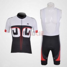 Maglia Giordana manica corta 2012 bianco e nero