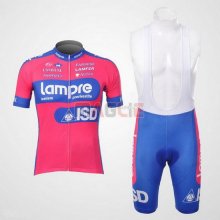 Maglia Lampre manica corta 2012 rosa e celeste