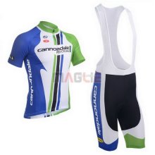 Maglia Cannondale manica corta 2013 verde e blu