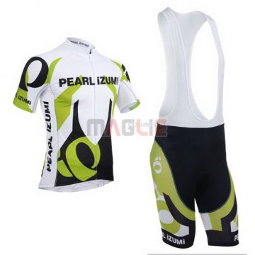 Maglia Pearl izumi manica corta 2013 bianco e verde