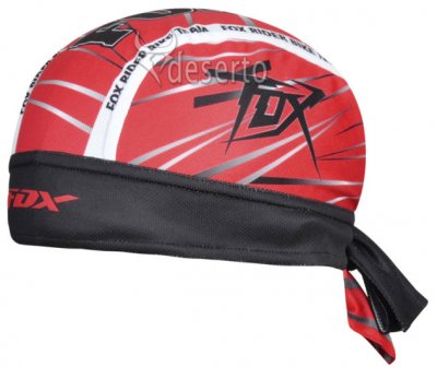 2014 Fox Bandana Ciclismo Bianco Rosso