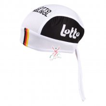 2015 Lotto Bandana Ciclismo Bianco