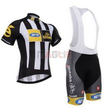 Maglia MTN manica corta 2015 nero e bianco