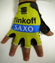 2015 Saxo Bank Tinkoff Guanto Ciclismo Giallo