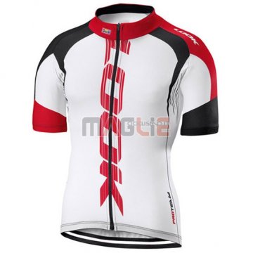 Maglia Look manica corta 2016 bianco e rosso