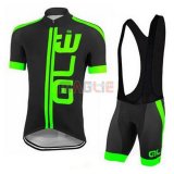Maglia ALE manica corta 2016 nero e verde