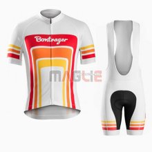 Maglia Trek manica corta 2016 bianco e rosso