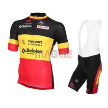 Maglia Topsport manica corta 2016 giallo e rosso