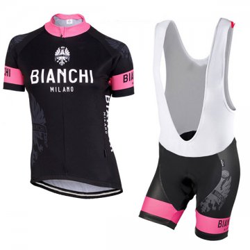 2017 Maglia Donne Bianchi nero e rosa