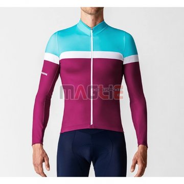 Maglia La Passione Manica Lunga 2019 Blu Bianco Rosso