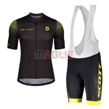 Maglia Scott Manica Corta 2020 Nero Giallo