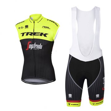 Gilet antivento Trek Segafredo 2017 giallo e nero