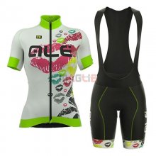 Maglia ALE Manica Corta 2018 Bianco e Verde