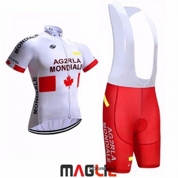 Maglia Ag2rla Mondiale 2017 Bianco