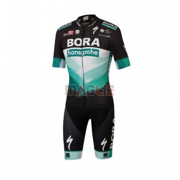 Maglia Bora-Hansgrone Manica Corta 2020 Nero Verde