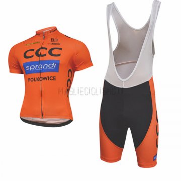 Maglia CCC 2017 Nero e Arancione