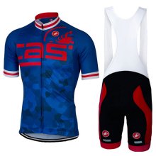 Maglia Castelli Manica Corta 2017 blu e rosso