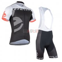 Maglia Cervelo Grigio Manica Corta 2018 Nero