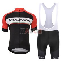 Maglia Colnago Manica Corta 2019 Bianco Nero Rosso