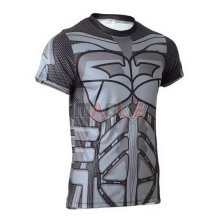 Maglia DISIDA skeleton manica corta argentato e grigio