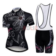 Maglia Donne Weimostar Manica Corta 2019 Nero Bianco Rosa