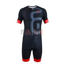 Maglia Emonder-Triathlon Manica Corta 2019 Nero Rosso