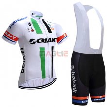 Maglia Giant Alpecin Manica Corta 2021 Bianco