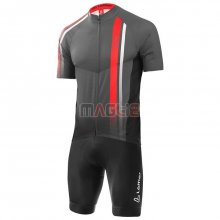 Maglia Loffler Manica Corta 2020 Nero Bianco Rosso