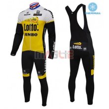 Maglia Lotto manica lunga 2016 bianco e giallo