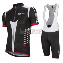 Maglia Nalini manica corta 2016 nero rosso