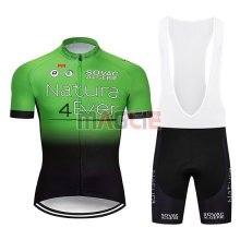 Maglia Natura 4 Ever Manica Corta 2019 Verde Nero