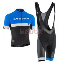 Maglia Orbea Manica Corta 2017 Nero e Blu