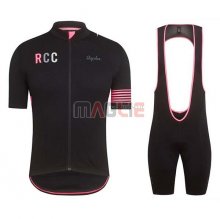 Maglia Rapha Manica Corta 2019 Nero Rosa