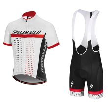 Maglia Specialized Manica Corta 2018 Bianco Rosso